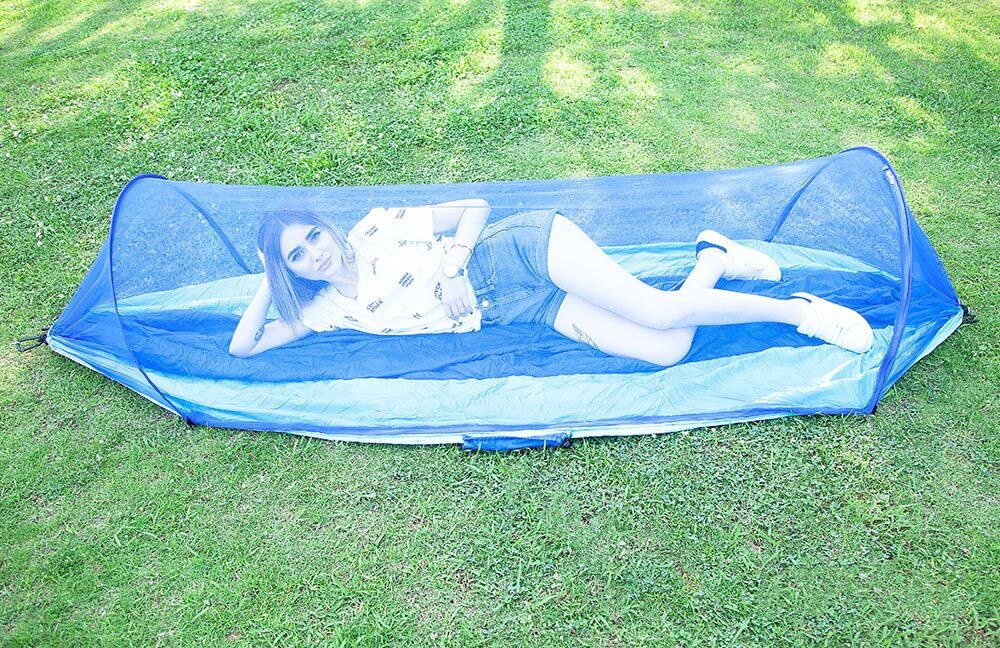 Cheap Goat Tents Parachute Fabric Portable Outdoor Camping Hammock with Mosquito Net  Hanging Swing Sleeping Bed Tree Tent   